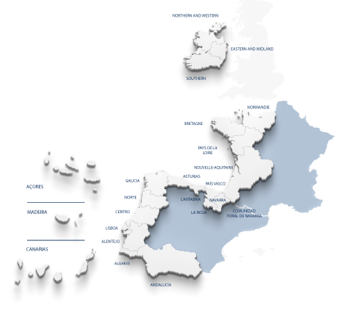 Programme Area Map