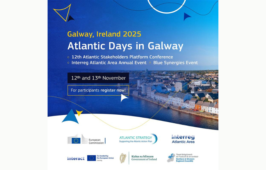 Banner of the Atlantic Days in Galway