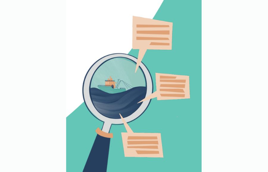 illustration of a magnifying glass