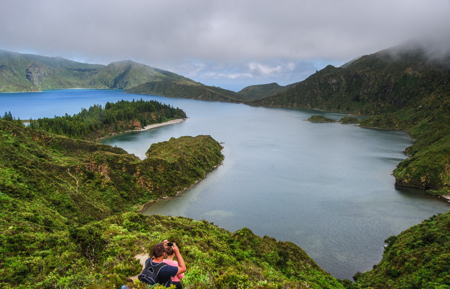 Lagoa do Fogo, in the Azores