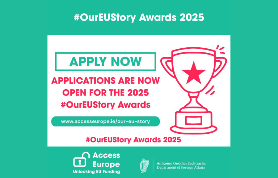 Irish organisations called for #OurEUStory Awards